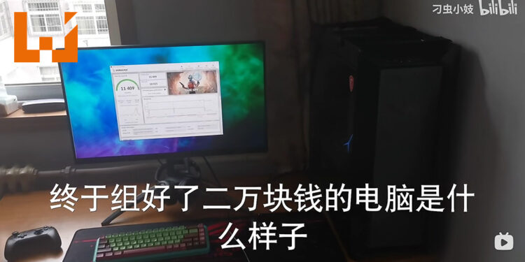中国玩家用大约RM13,200组装Y9000P桌面型笔电！影片一夜之间突然爆红！