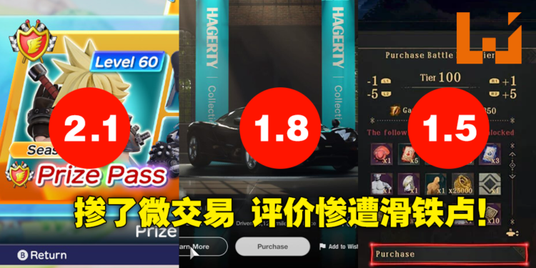《Gran Turismo 7》和《Chocobo GP》评分跌到2.1分不到!罪魁祸首竟是微交易系统!