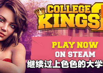 18禁视觉小说游戏《College Kings 2 Act I》今日正式上线！前作所有章节开放免费瑟瑟！