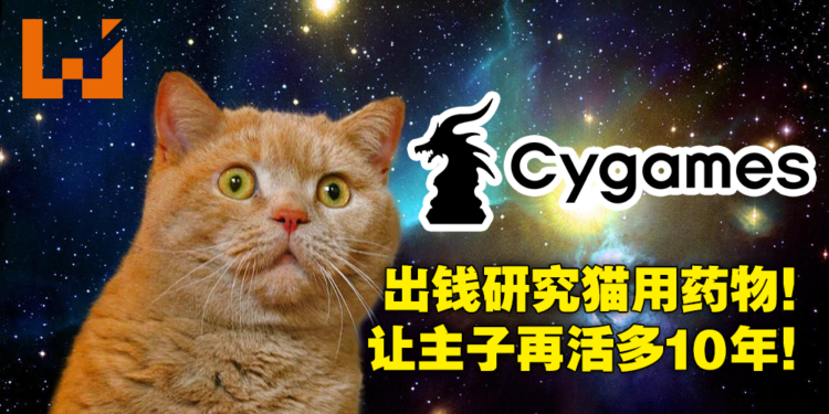 拿课长的钱让猫再活十年！《赛马娘》开发商Cygames捐款研究所研究药物延长猫的寿命！