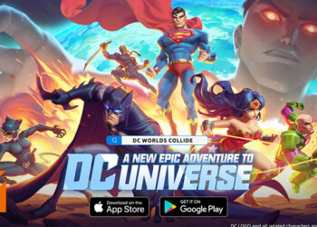 DC授权卡牌RPG手游《DC Worlds Collide》正式上线！众多英雄让玩家招募并进行配队！