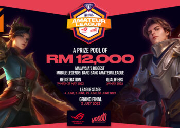 Yoodo与ROG联合举办《Mobile Legends: Bang Bang》业余电竞赛！开放让64支队伍角逐RM12,000奖池！