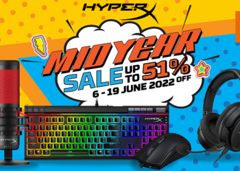 HyperX开启年中促销活动！旗下30款电竞产品迎来高达51%的折扣！