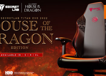 Secretlab与Warner Bros.联手推出《House of the Dragon》版本电竞椅！登上顶尖安逸的宝座！
