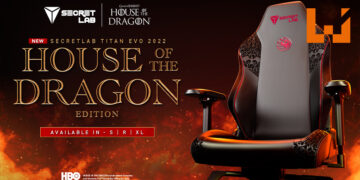Secretlab与Warner Bros.联手推出《House of the Dragon》版本电竞椅！登上顶尖安逸的宝座！
