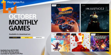 PS Plus 2022年10月会员免费游戏！《Hot Wheels Unleashed》《Injustice 2》等5款游戏让你体验！