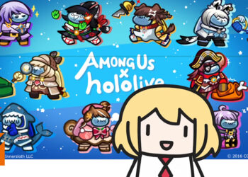 hololive与《Among Us》联动详情公开！联动外观套组开始发售至12月20日为止！