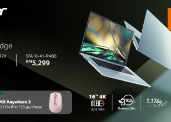 搭载AMD Ryzen 6000系列处理器的全新Acer Swift Edge正式公布！售价从RM5,299起！