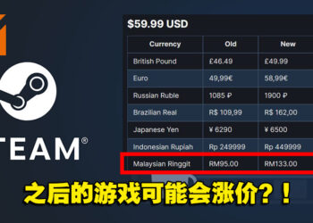 Steam更新了游戏定价建议！大马价格会受到影响，3A大作售价可能会提升至少20%？