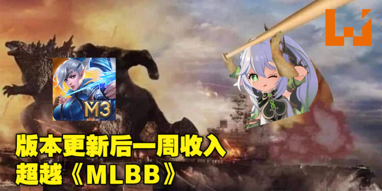 《原神》更新后玩家氪金量上涨,在大马超越了《MLBB》!全球收入仅5日就高达RM2.5亿!