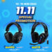 大马零售商M4G开启限时11.11促销活动!指定Logitech电脑配件享有高达65%折扣!