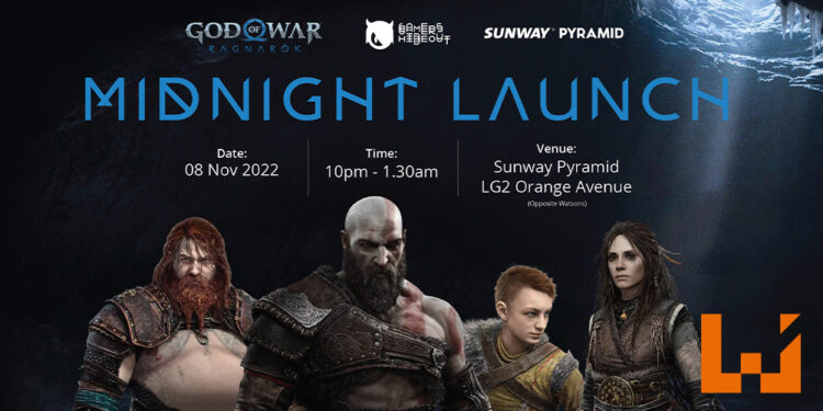 Gamers Hideout会在Sunway Pyramid举办《战神:诸神黄昏》发售日庆祝活动!11月8日晚不见不散!