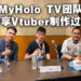 【CF 2022】与MyHolo TV团队了解Vtuber的创造过程！耗时大约六个月、费用资金需大约4,000美金！