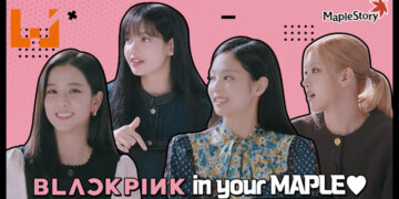 《MapleStory》与BLACKPINK联动确定！会推出成员亲手设计的联动道具！