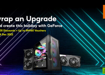 NVIDIA® GeForce RTX™显卡以及桌电限时促销优惠！12月12日至14日期间享有高达RM500折扣！
