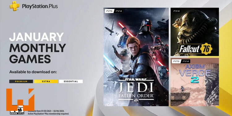 PS Plus 2023年1月会员免费游戏公布！在新作推出前送出《Star Wars Jedi: Fallen Order》！
