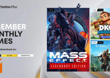 PS Plus 2022年12月会员免费游戏公布！《Mass Effect Legendary Edition》及《Biomutant》免费领取！