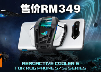 ROG宣布赞助《MLBB》MPL MY赛事的第11赛季至第14赛季！为ROG Phone 5而设的AeroActive Cooler 6售价RM349！
