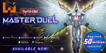 《游戏王 Master Duel》正庆祝下载量突破5,000万！登入即可领取1,000宝石和其他纪念品！