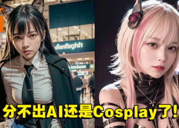 Coser职业不保？AI绘图再进化，绘算出超逼真的Cosplay妹子！