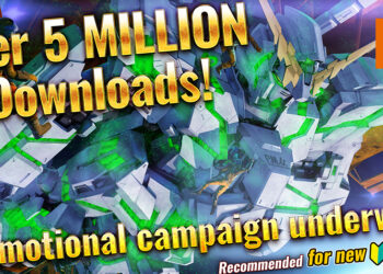 《Mobile Suit Gundam: Battle Operation 2》5百万下载庆祝活动开启！各种奖励不容错过！