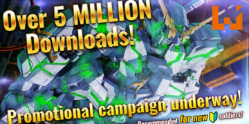 《Mobile Suit Gundam: Battle Operation 2》5百万下载庆祝活动开启！各种奖励不容错过！
