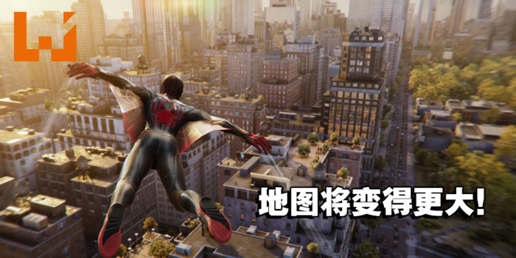 《Marvel’s Spider-Man 2》地图将会比前作更大!让玩家拥有不一样的体验!