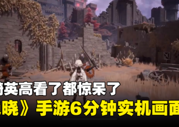 开发商是磕了多少个宫崎英高？满满魂类游戏既视感的手游《绝晓》公开！