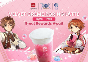 《Ragnarok Origin》、HUAWEI AppGallery与ZUS Coffee推出限定联名饮品VELVET CRÈME PORING LATTÉ！