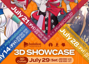 hololive印尼组二期生3D化确定！是时候看着Ollie以3D的形式摧毁Yagoo的梦想啦！