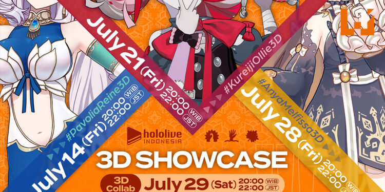hololive印尼组二期生3D化确定！是时候看着Ollie以3D的形式摧毁Yagoo的梦想啦！