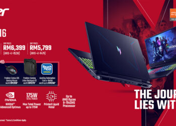 Acer公开全新入门级电竞笔电Nitro 16！售价从RM5,799起！