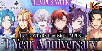 holoTEMPUS庆祝出道一周年！举办为期一周的TEMPUS WEEK！