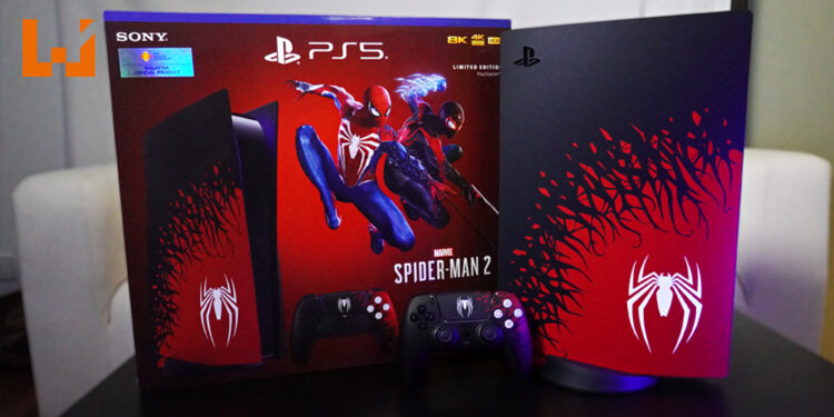 PS5主题《Marvel’s Spider-Man 2》限量版同捆组开箱!红黑配色和蜘蛛侠Logo太帅了!