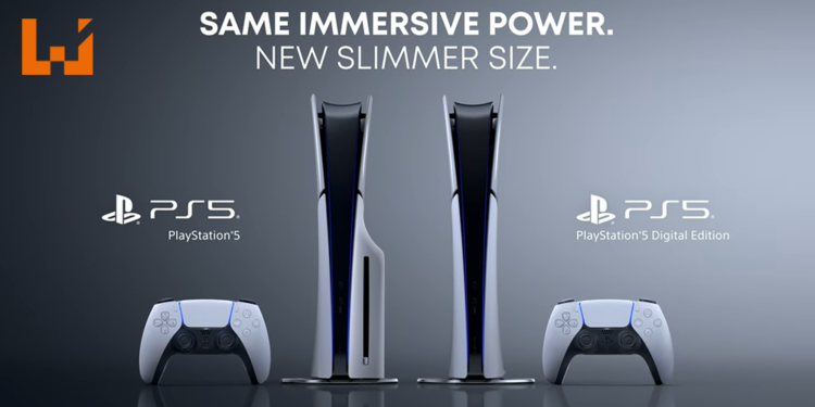 PS5新机型公布！可拆卸的光碟机，体积更小重量更轻！