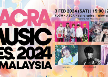 SACRA MUSIC FES. 2024大马站将在明年举办！FLOW、ASCA等5位知名歌手热情开唱！