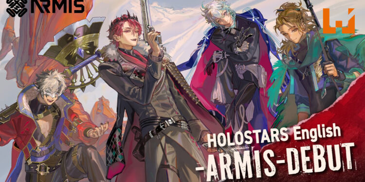 HOLOSTARS英文组新成员公布！holoARMIS 18日开始依次出道！