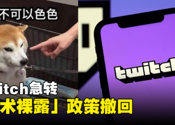 不可以瑟瑟！Twitch急转将「艺术裸露」政策撤回！