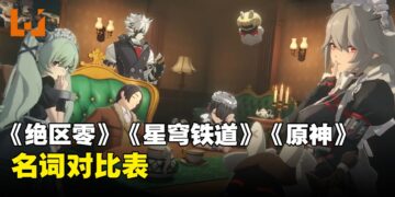 《绝区零》专有名词列表，《原神》《崩坏：星穹铁道》玩家入坑必看！