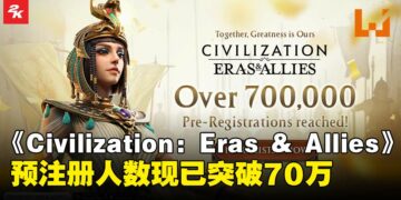 手游《Civilization: Eras & Allies》预注册人数突破70万，丰富预约奖励解锁！