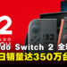 Nintendo Switch 2发售4天全球热卖破350万台，创下任天堂历代首发纪录！
