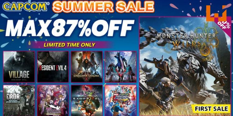 CAPCOM夏日促销进入倒数阶段!Steam 折扣高达87%,千万别错过!