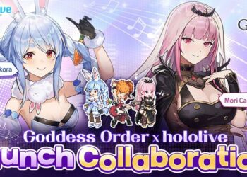 Kakao Games携手hololive production与虚拟歌手Hebi欢庆《Goddess Order 女神秘令》全球上线