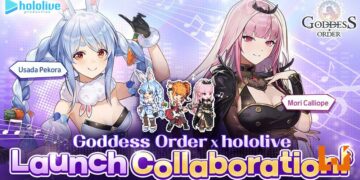 Kakao Games携手hololive production与虚拟歌手Hebi欢庆《Goddess Order 女神秘令》全球上线