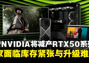 NVIDIA或将大幅减产RTX 50系列GPU，以应对长期内存短缺压力