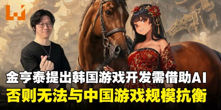 金亨泰认为韩国游戏必须靠AI实现一人抵百,才能抗衡中国游戏开发规模