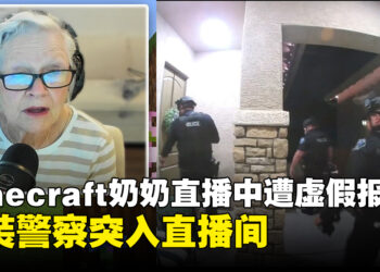 81岁「Minecraft奶奶」直播遭虚假报警，武装警察突入直播间